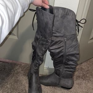 New boots, Never been worn